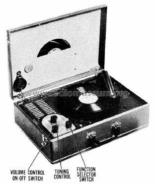 Silvertone Radio-Phono Disc Recorder