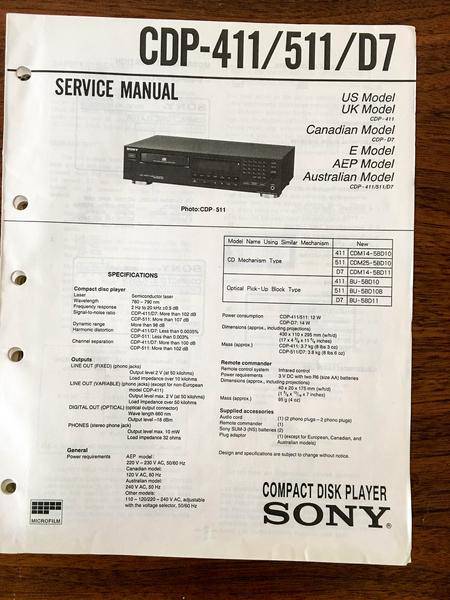 Sony CDP-511