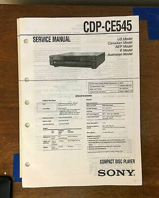 Sony CDP-CE545
