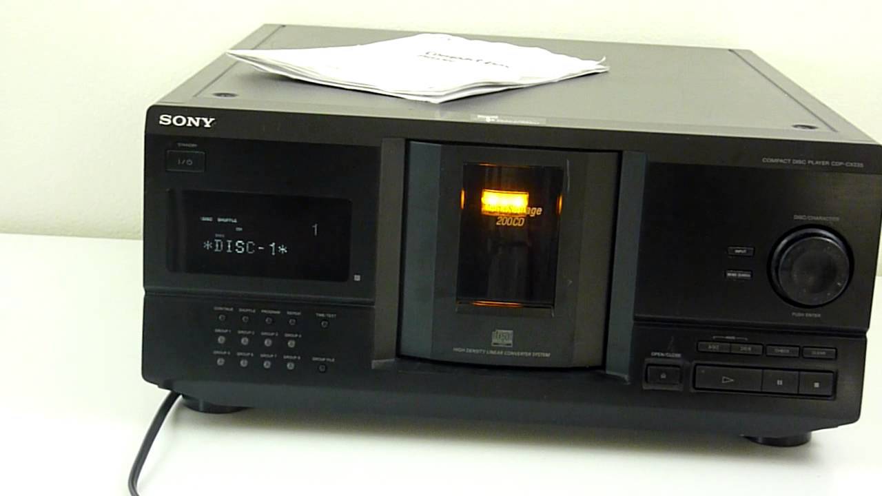 Sony CDP-CX235