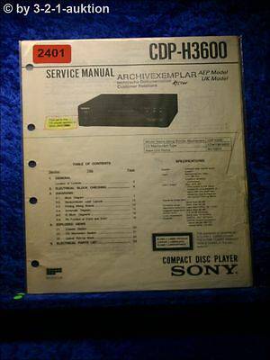 Sony CDP-H3600