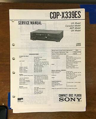 Sony CDP-X339ES