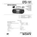 Sony CFD-101