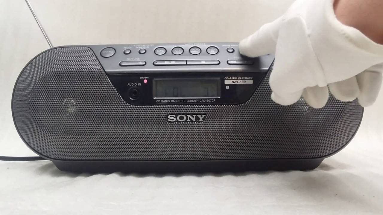 Sony CFD-S07
