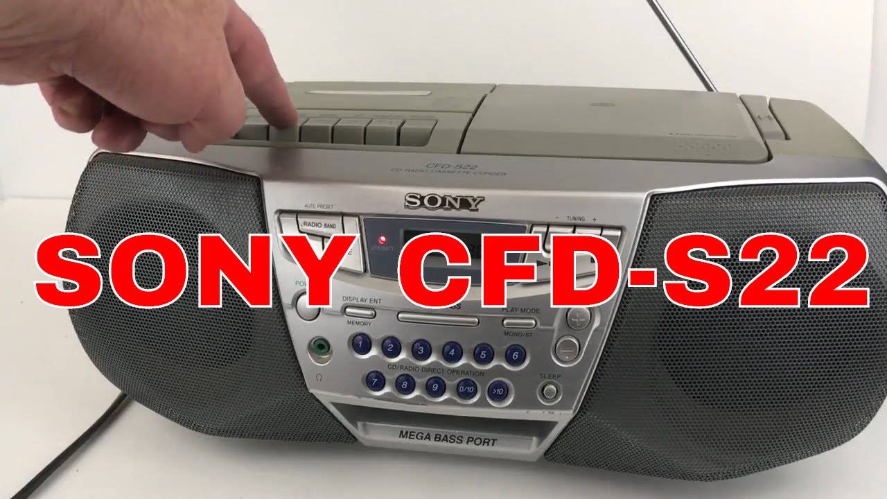Sony CFD-S22