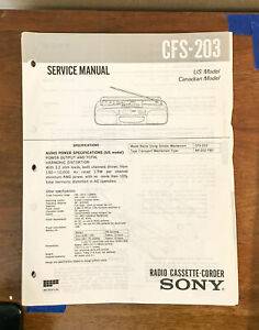 Sony CFS-203
