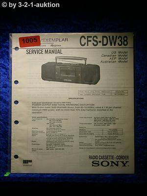 Sony CFS-DW38