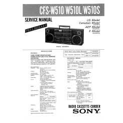 Sony CFS-W510