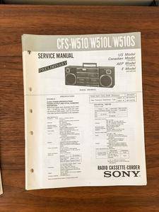 Sony CFS-W510