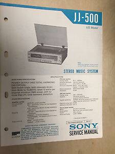 Sony JJ-500