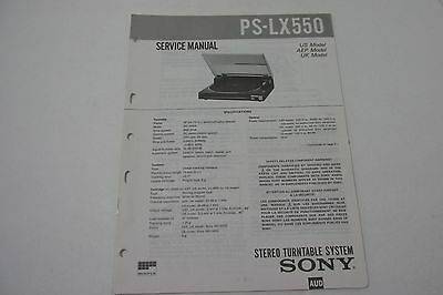 Sony PS-LX550