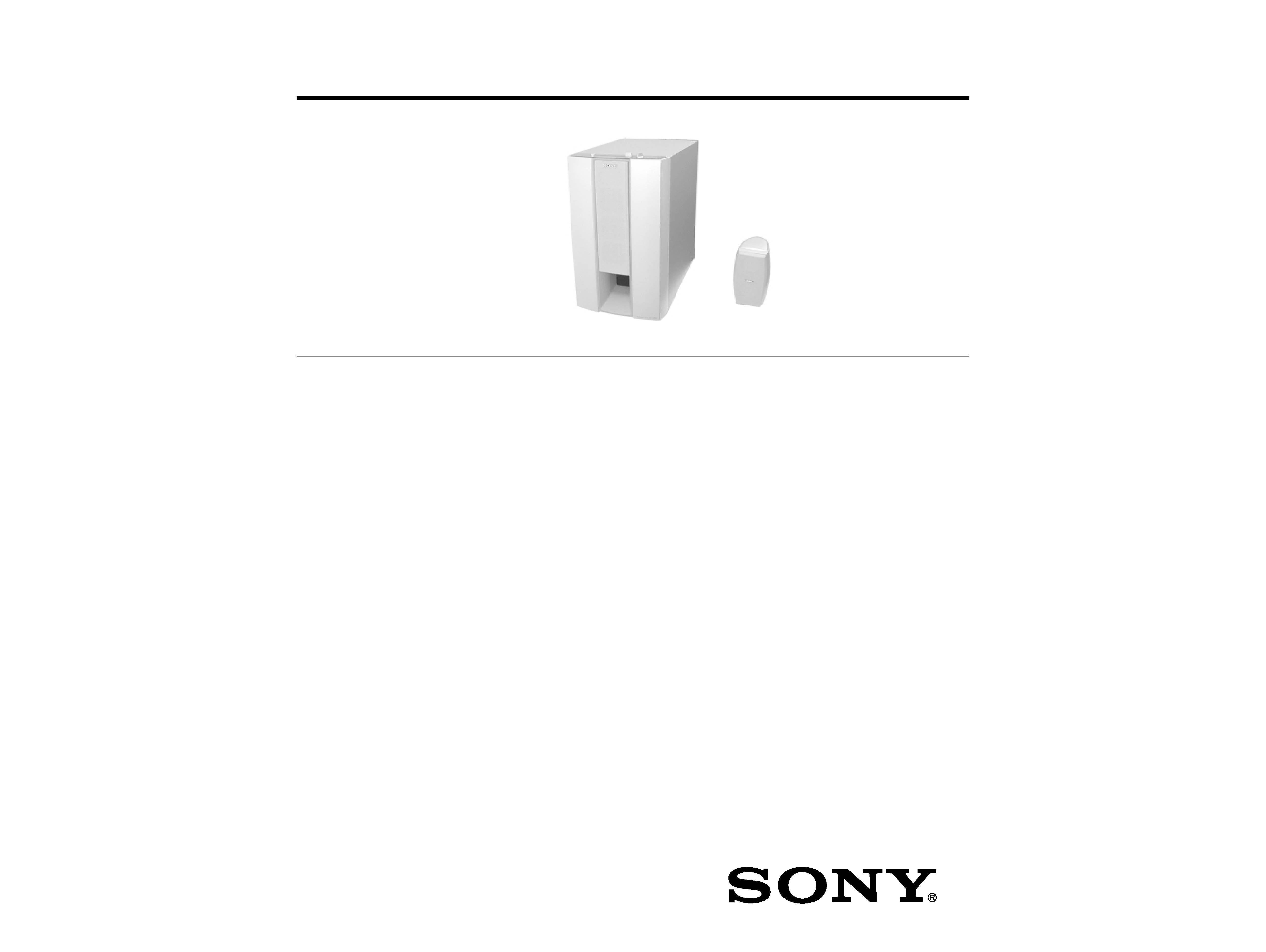 Sony SA-VE525 (SA-WMS525)