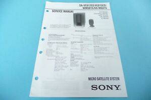 Sony SA-VE815ED (SA-WMS815)