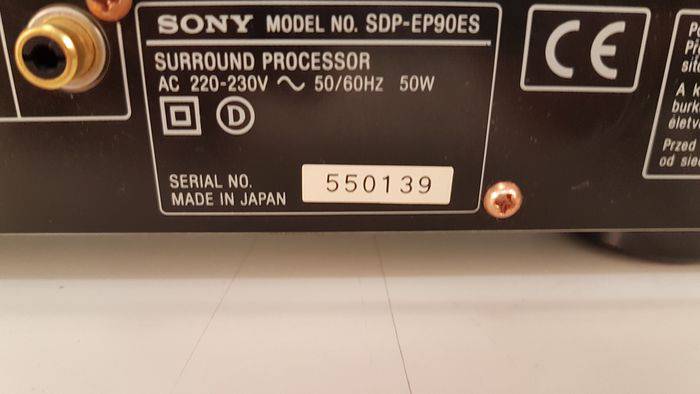 Sony SDP-EP90ES