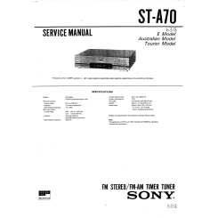 Sony ST-A70