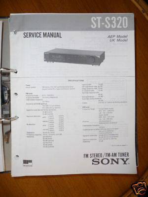 Sony ST-S320