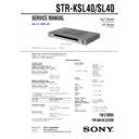 Sony STR-KSL40