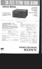 Sony TA-818 (M)