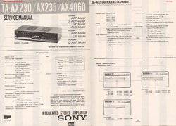 Sony TA-AX230