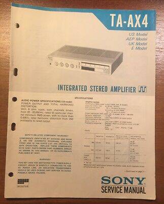 Sony TA-AX4