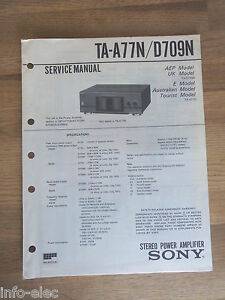 Sony TA-D709N