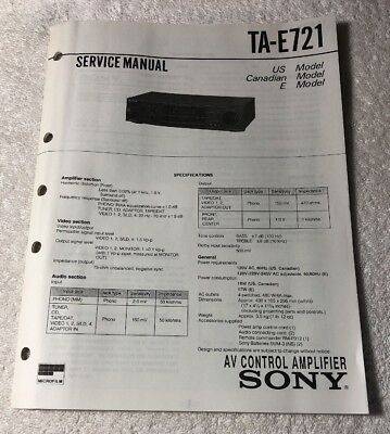 Sony TA-E721