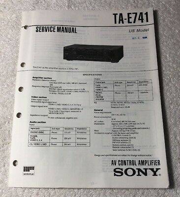 Sony TA-E741