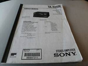 Sony TA-H2600