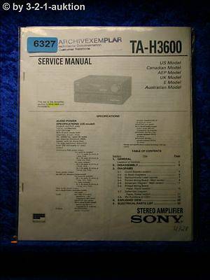 Sony TA-H3600