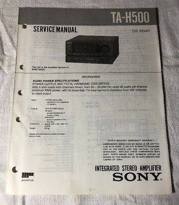 Sony TA-H500