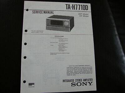 Sony TA-H7710D