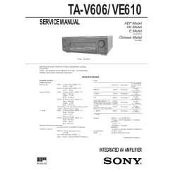 Sony TA-V606