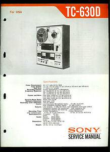 Sony TC-630D