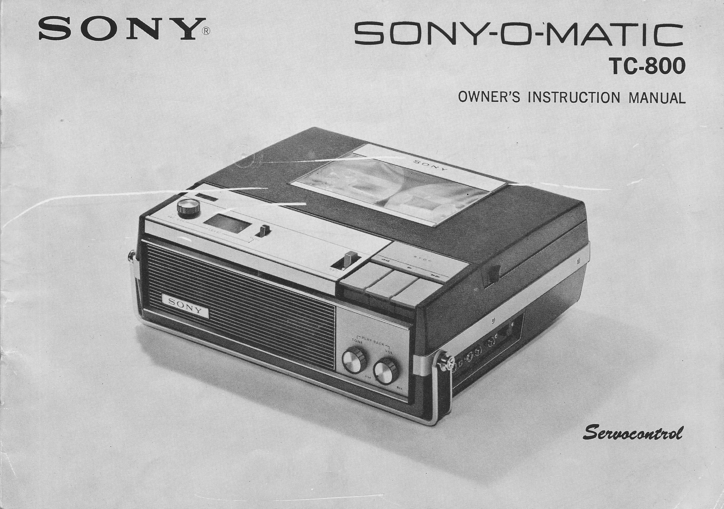 Sony TC-800