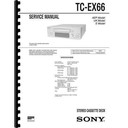 Sony TC-EX66