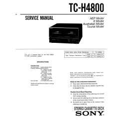 Sony TC-H4800