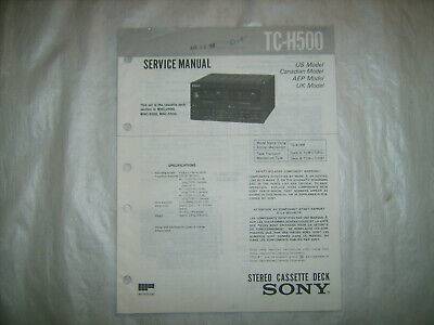 Sony TC-H500