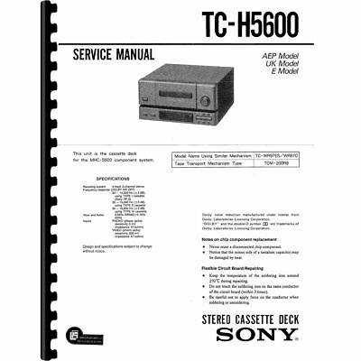 Sony TC-H5600