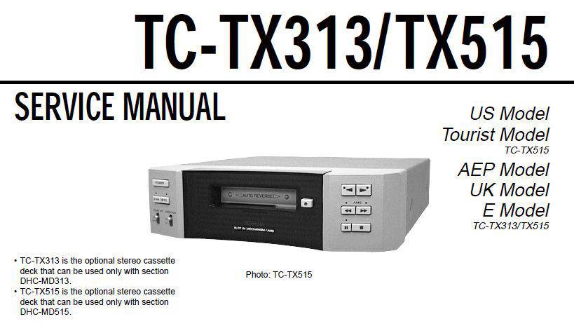 Sony TC-TX313