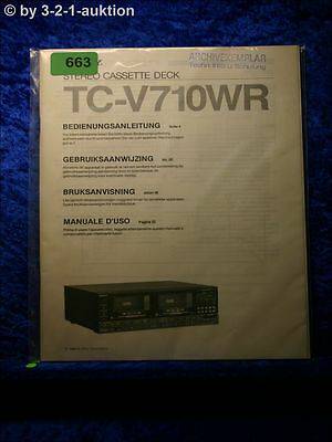 Sony TC-V710WR