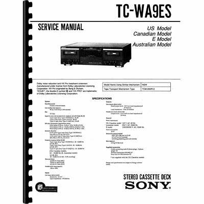 Sony TC-WA9ES