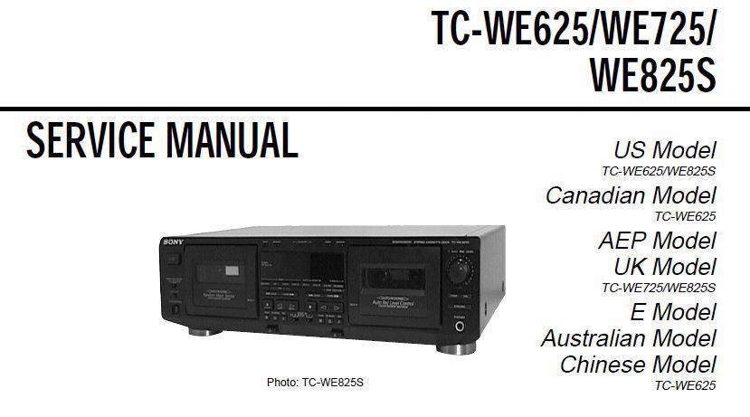 Sony TC-WE625