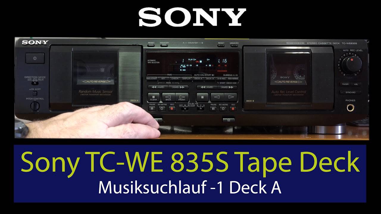 Sony TC-WE835S