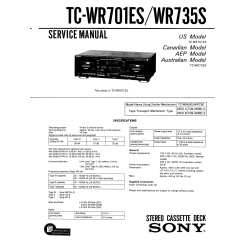 Sony TC-WR735S