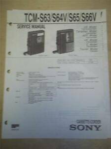 Sony TCM-S63