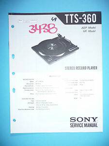 Sony TTS-360