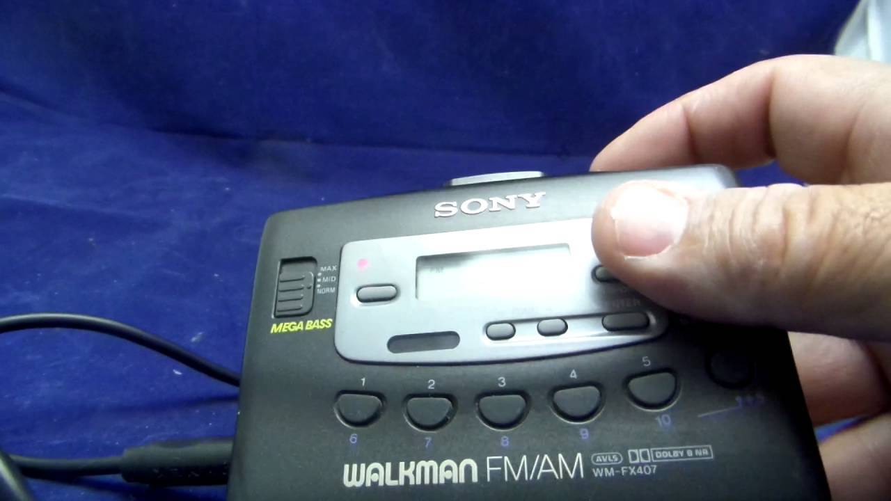 Sony WM-FX407