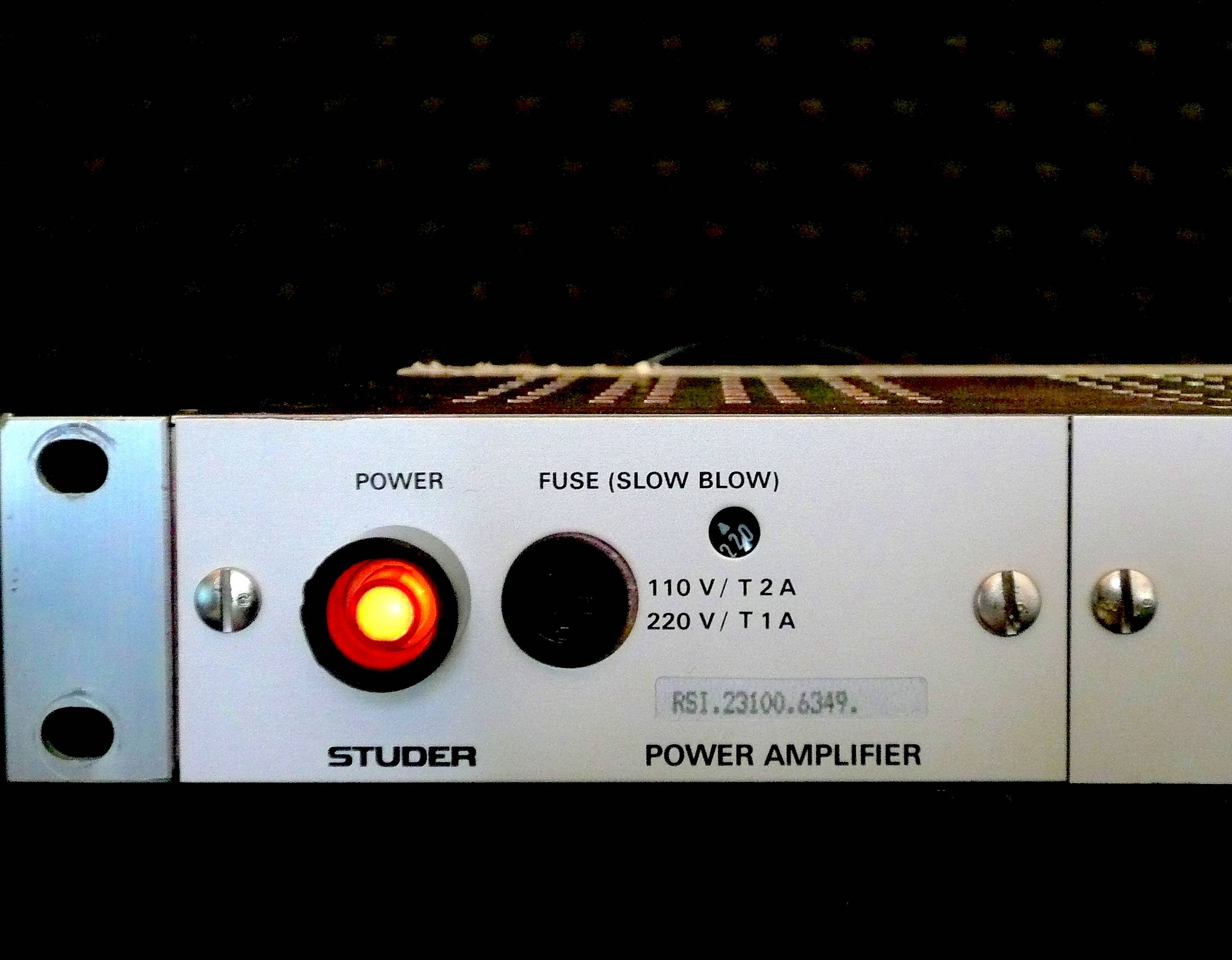 Studer 40W Power Amp