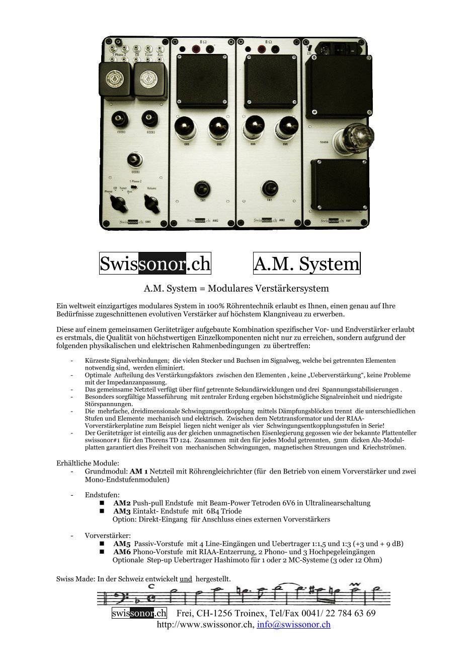 Swissonor AM System (AM2)