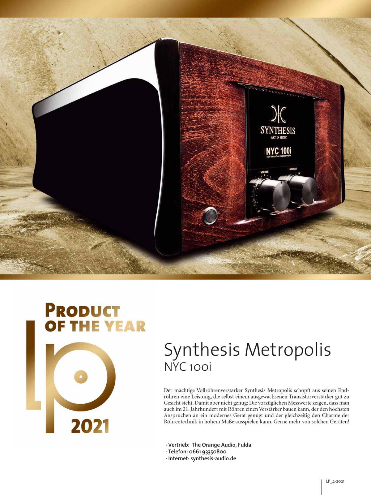 Synthesis NYC 100i